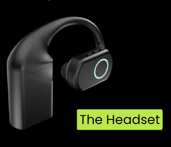 Edge Node headset with status ring